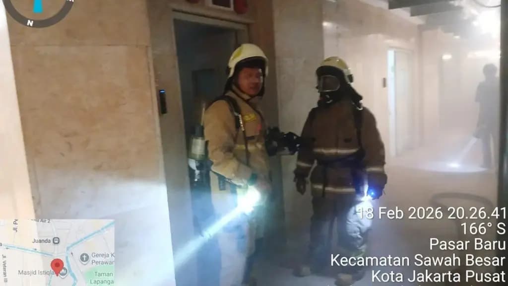 Dari Alarm hingga Pendinginan: Kisah 21 Menit Penyelamatan Istiqlal dari Lidah Api
